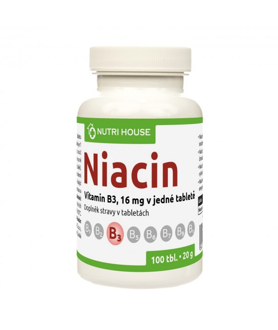 Niacin (vit. B3) 100 tbl.